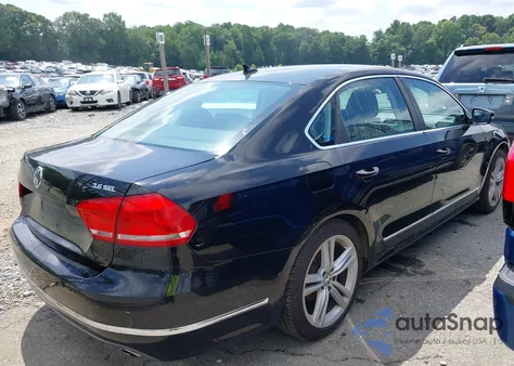 2013 Volkswagen Passat 3.6L V6 Sel Premium from USA, damaged, VIN 1VWCM7A3XDC062753